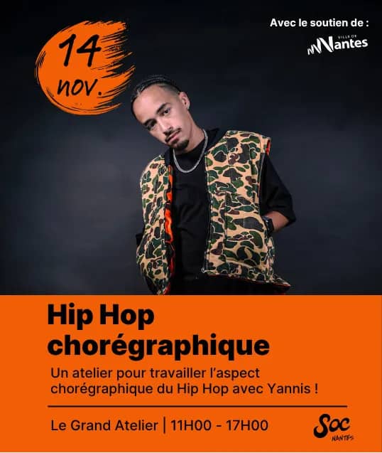 Illustration de l'événement : Atelier Hip-Hop Chorégraphique