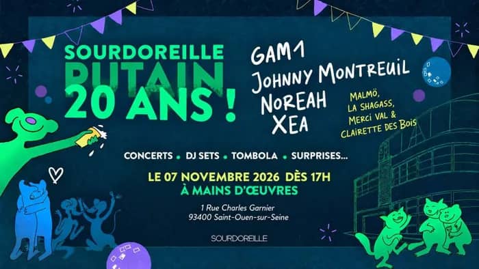 Illustration de l'événement : Les 20 ans de Sourdoreille