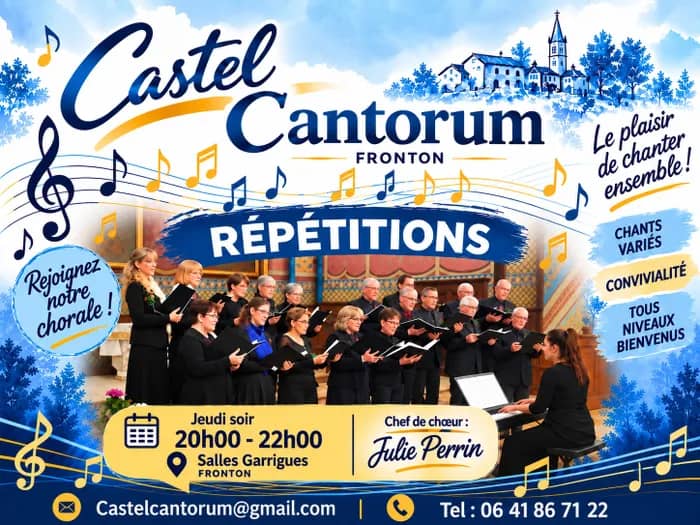 Illustration de l'événement : Activités de la chorale Castel Cantorum