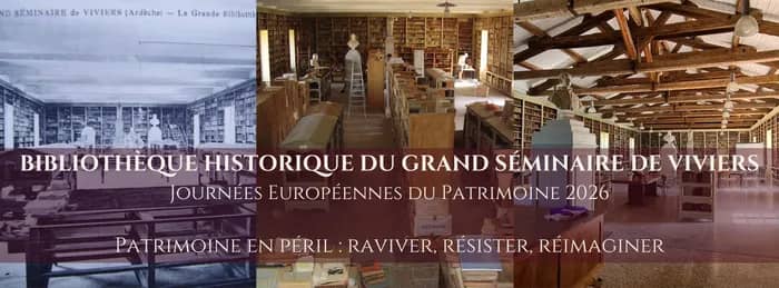 Illustration de l'événement : Visite commentée de la Bibliothèque Historique du Grand Séminaire de Viviers
