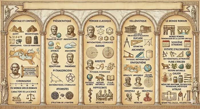 Illustration de l'événement : Histoire des sciences dans la Grèce antique et à Rome