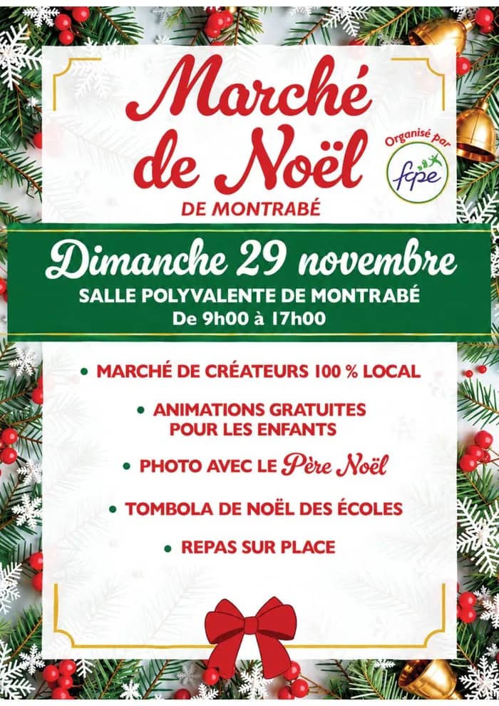 Illustration de l'événement : Marché de Noël de Montrabé