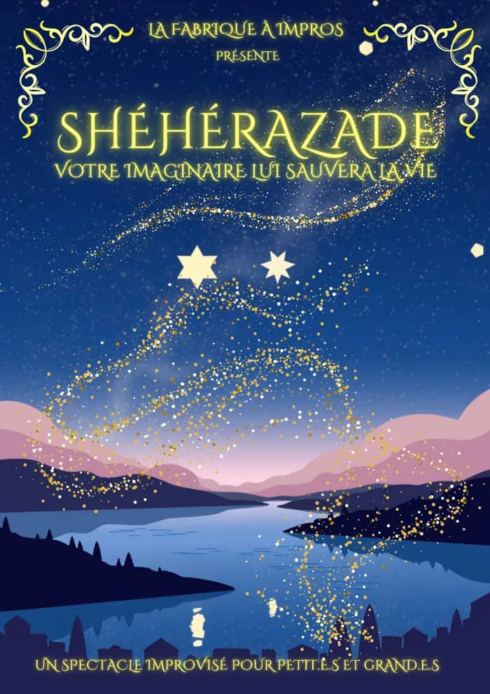 Illustration de l'événement : Shéhérazade - Votre imaginaire lui sauvera la vie