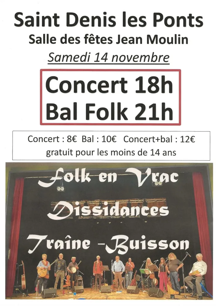 Illustration de l'événement : Concert et Bal Folk