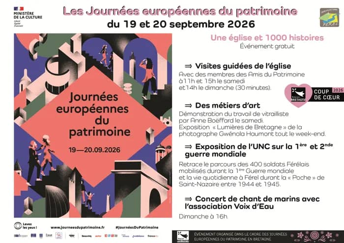 Illustration de l'événement : Les journées européennes du patrimoine à Férel