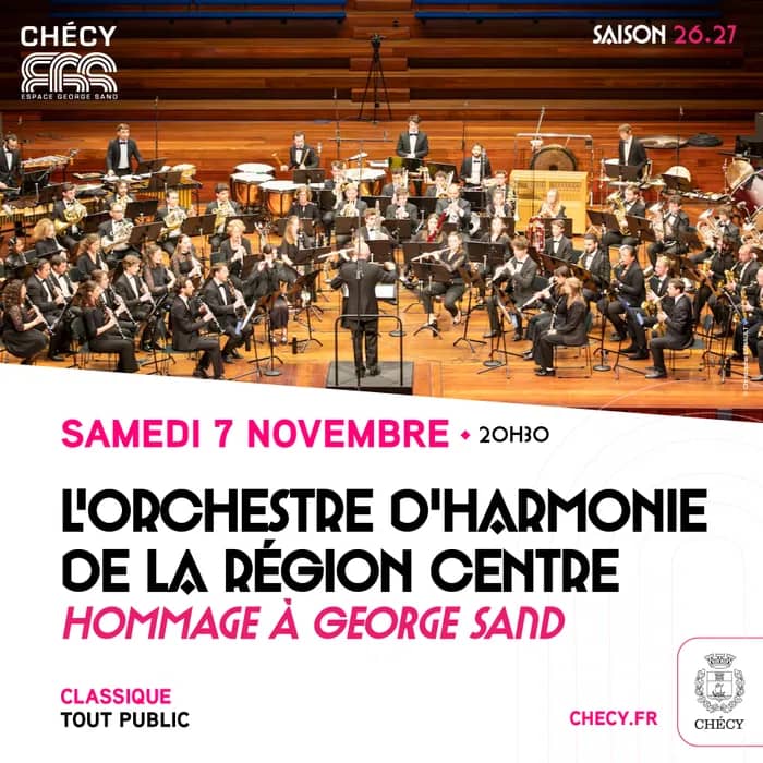 Illustration de l'événement : L’ORCHESTRE D’HARMONIE DE LA RÉGION CENTRE - SAISON CULTURELLE 26/27