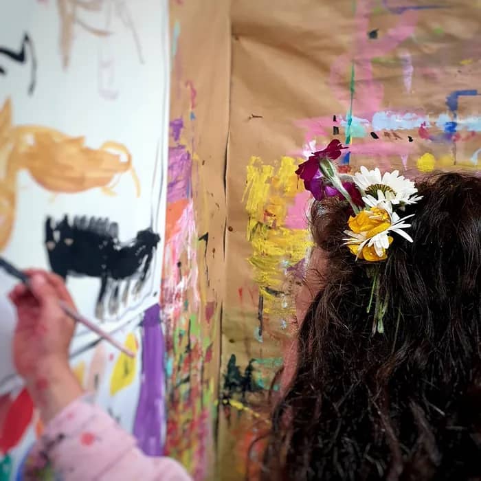 Illustration de l'événement : Stage éveil à l'expression par le Jeu de Peindre - Atelier Chrisbir