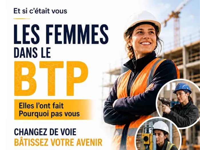 Illustration de l'événement : Les femmes dans le BTP : et si c'était vous