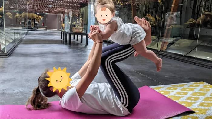 Illustration de l'événement : Musée des tout-petits (18m-3 ans) : yoga parent-enfant