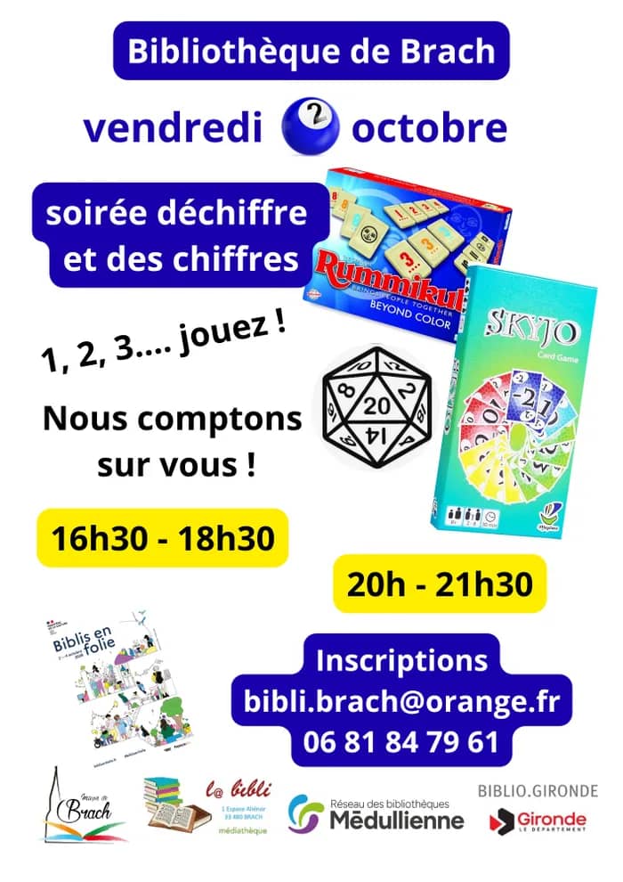 Illustration de l'événement : Déchiffre et des chiffres