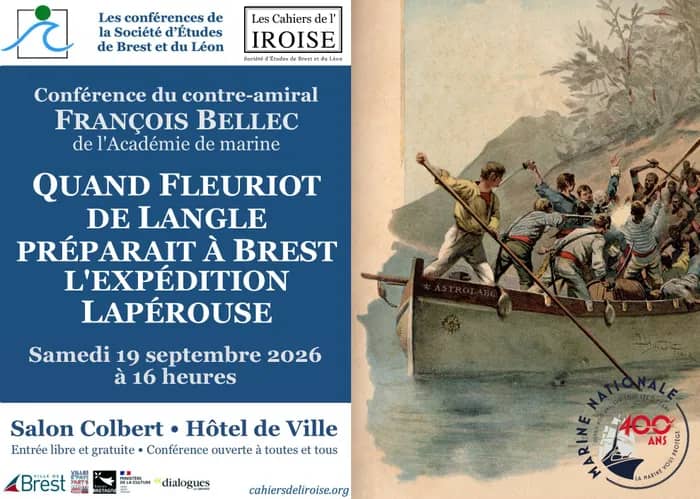 Illustration de l'événement : Conférence - Quand Fleuriot de Langle préparait à Brest l'expédition Lapérouse