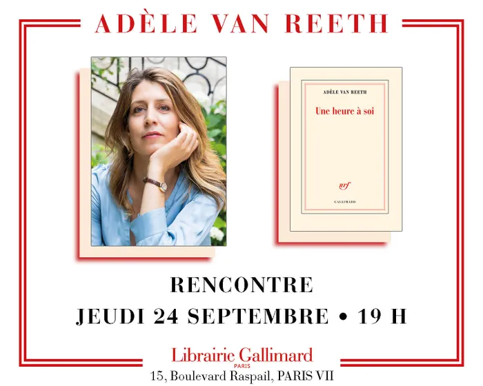 Illustration de l'événement : Adèle Van Reeth présente « Une heure à soi »