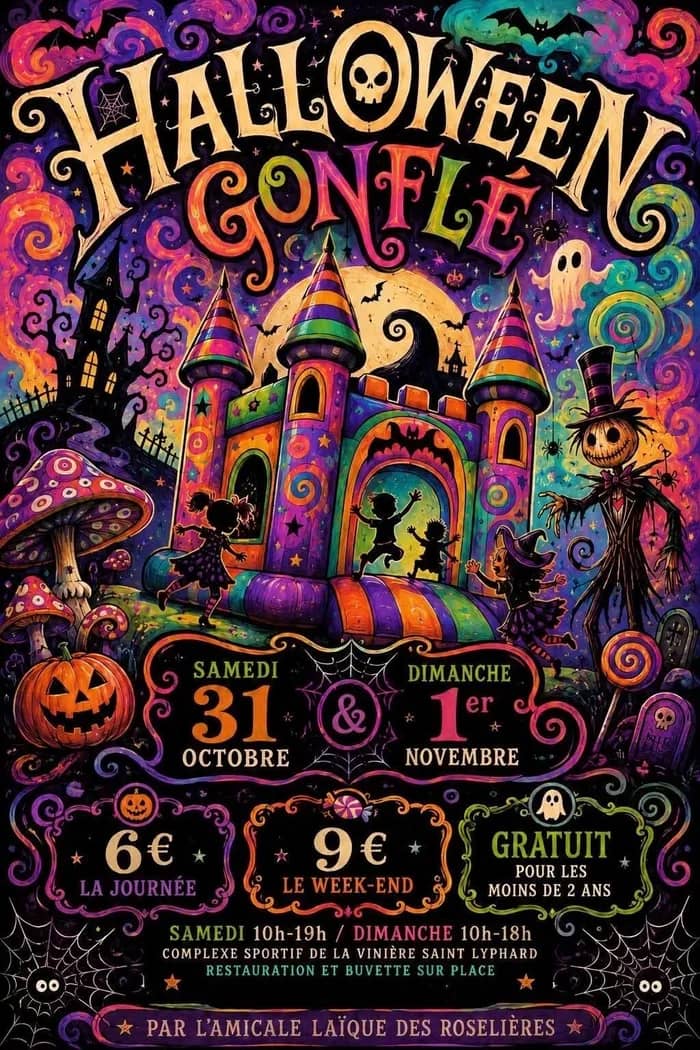Illustration de l'événement : Halloween Gonflé