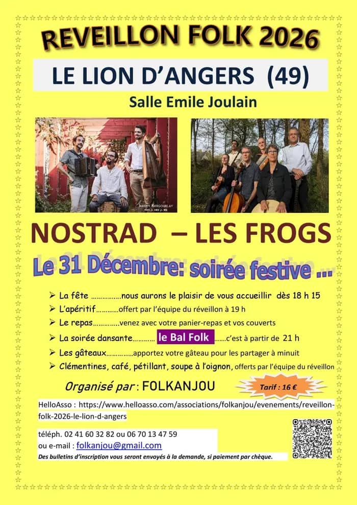 Illustration de l'événement : Réveillon Folk