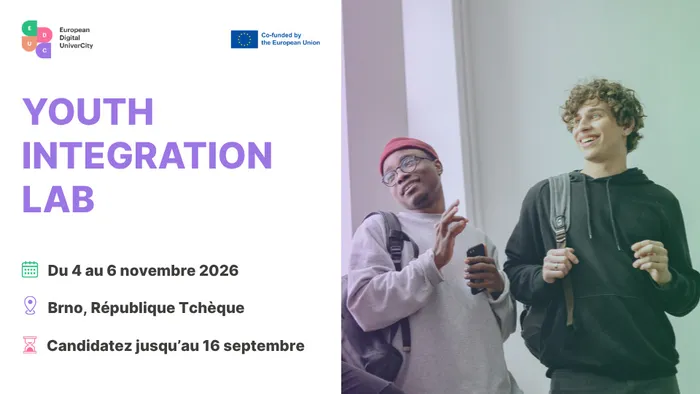 Illustration de l'événement : Participez à la 6ᵉ édition du Youth Integration Lab en République tchèque avec l’Université européenne EDUC