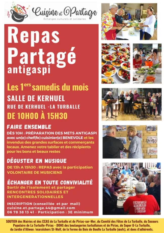 Illustration de l'événement : Repas partagé Antigaspi