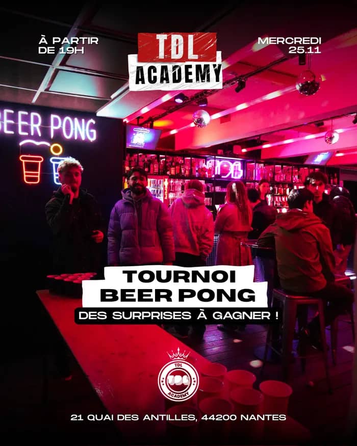 Illustration de l'événement : TOURNOI BEER PONG W/ BEERPONG LEAGUE