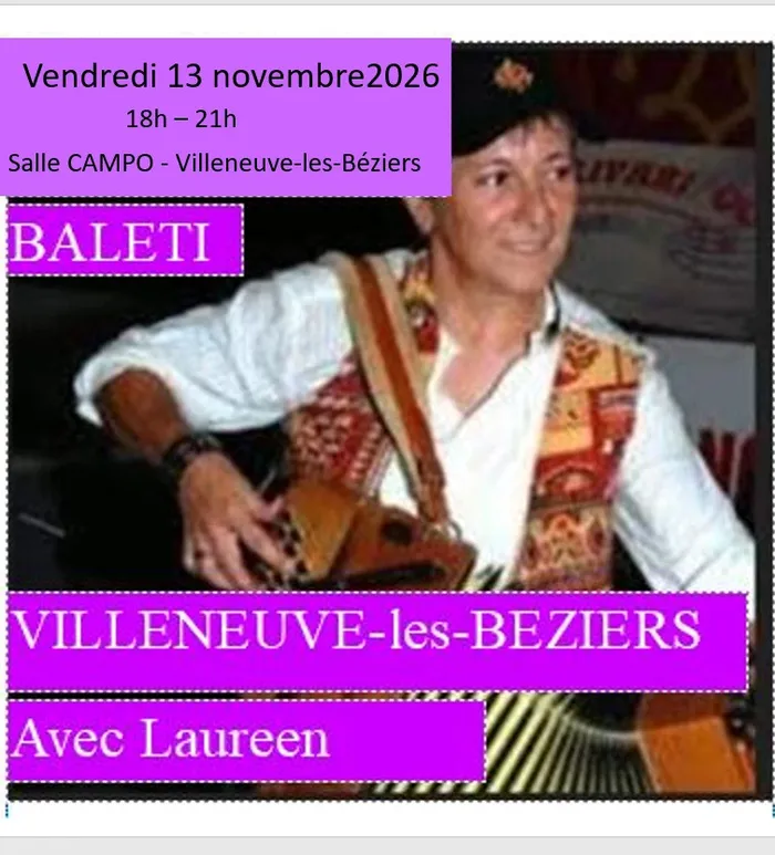 Illustration de l'événement : soirée atelier - Baleti