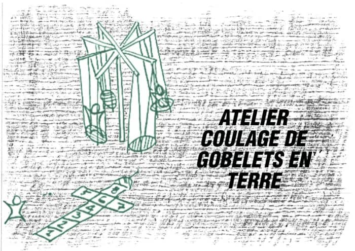Illustration de l'événement : Atelier Coulage de gobelets en terre