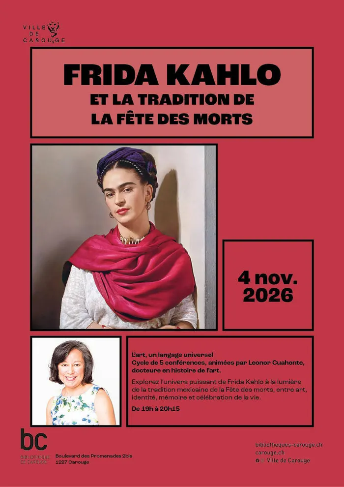 Illustration de l'événement : L'art, un langage universel : Frida Kahlo et la tradition de la Fête des morts
