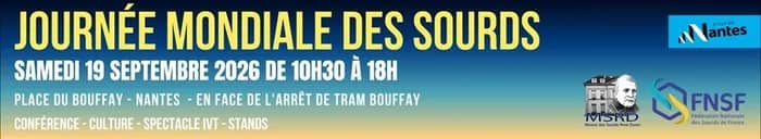Illustration de l'événement : Journée mondiales des sourds 2026