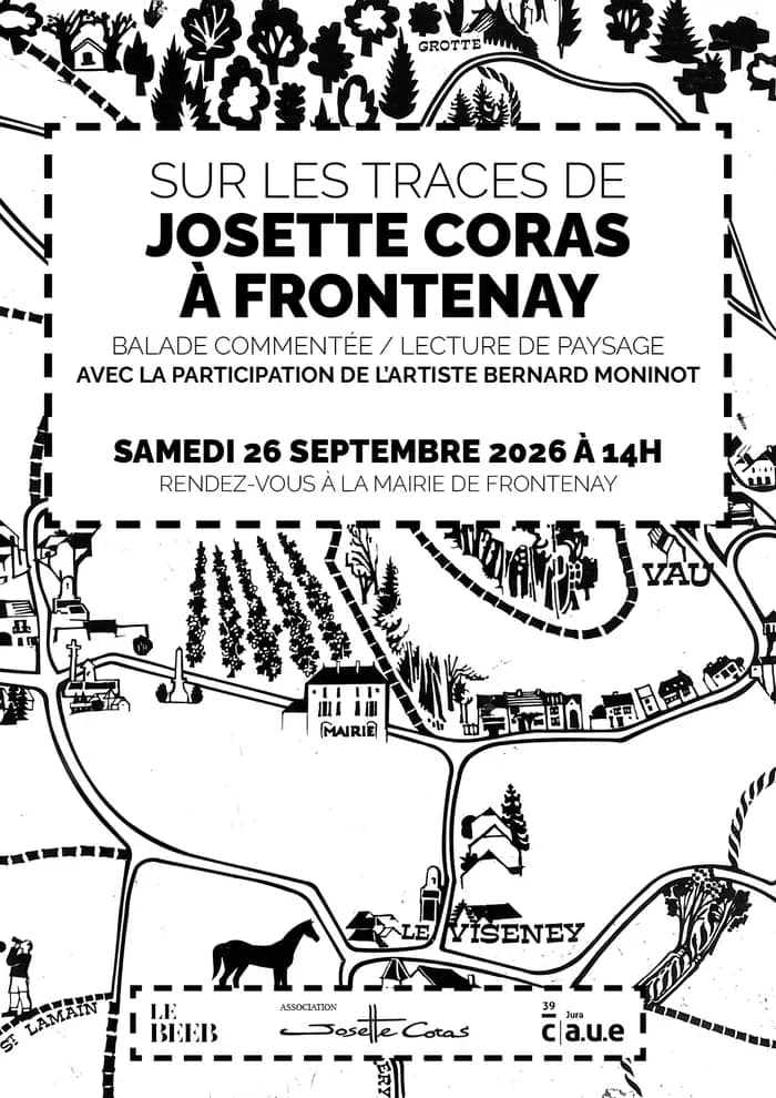 Illustration de l'événement : Sur les traces de Josette Coras à Frontenay