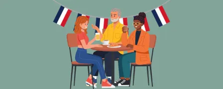 Illustration de l'événement : Conversation en français