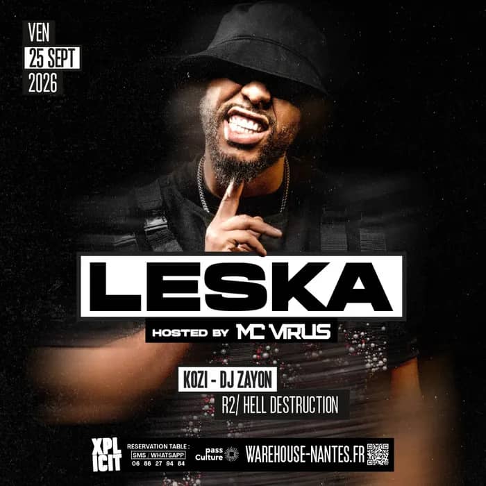 Illustration de l'événement : DJ LESKA & MC Virus en exclusivité à Nantes