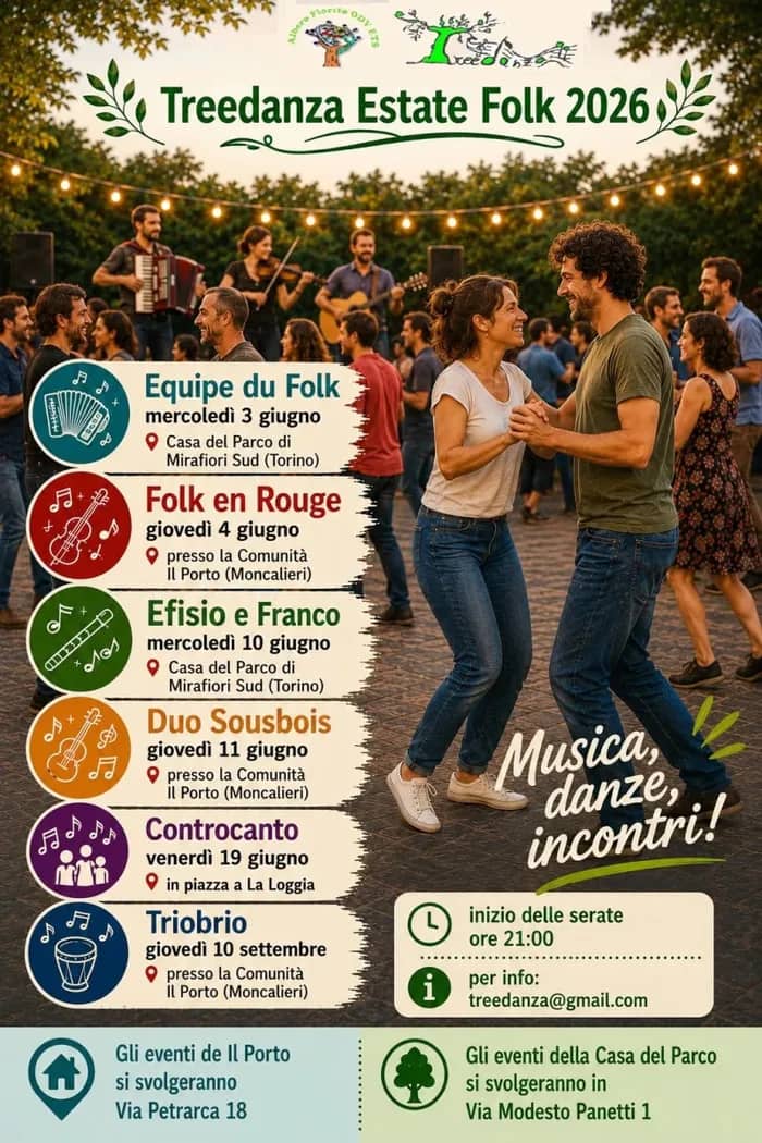 Illustration de l'événement : Treedanza Estate Folk 2026
