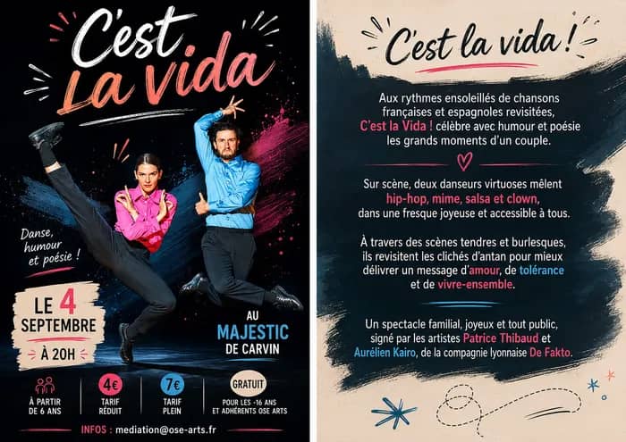 Illustration de l'événement : C'est la Vida