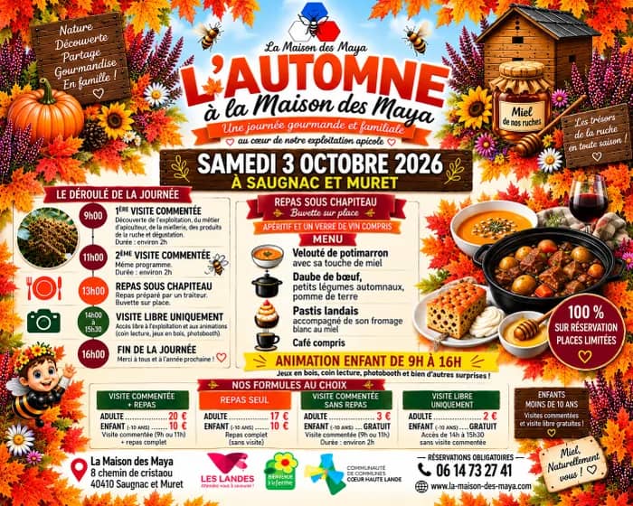 Illustration de l'événement : L'Automne à la Maison des Maya