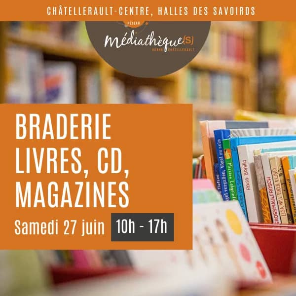 Illustration de l'événement : Braderie des médiathèques