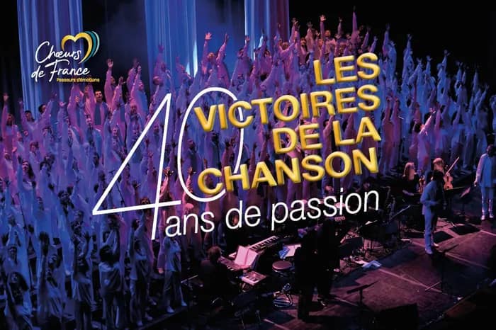 Illustration de l'événement : Les Chœurs de France - Les victoires de la chanson - 40 ans de passion