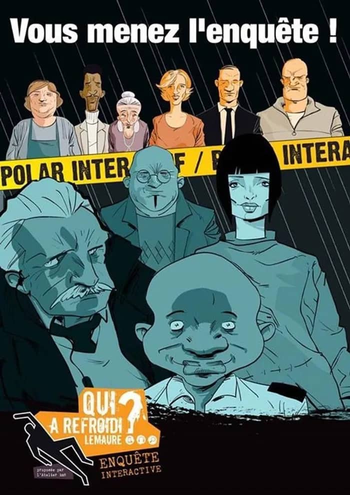 Illustration de l'événement : Enquête policière interactive « Qui a refroidi Lemaure ? »
