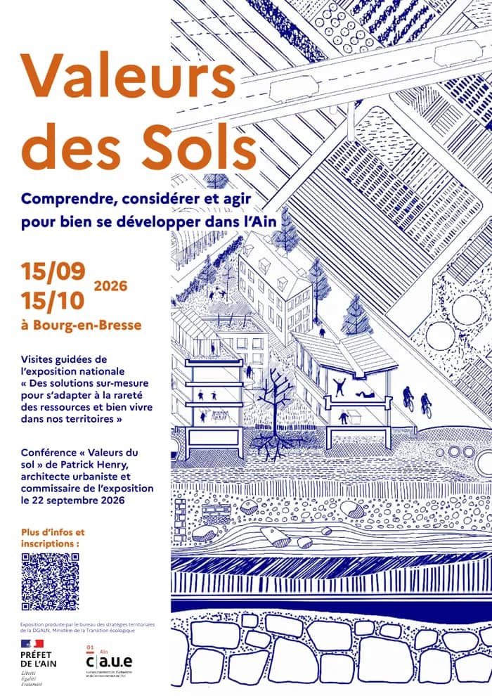 Illustration de l'événement : [CONFÉRENCE et EXPOSITION] Valeurs des Sols