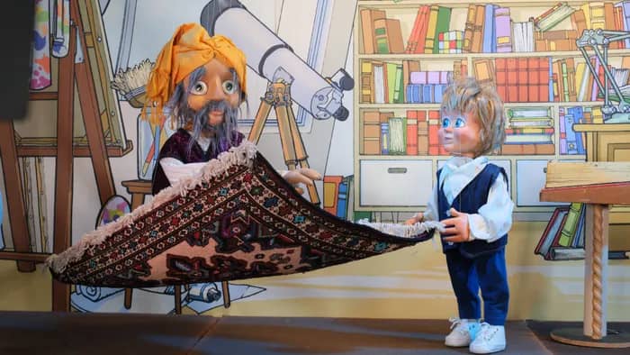 Illustration de l'événement : Le Parchemin des Sens - spectacle de marionnettes pour enfants et familles