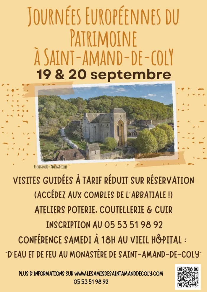 Illustration de l'événement : Des pierres et des savoir-faire : un week-end à la rencontre du patrimoine vivant de Saint-Amand-de-Coly
