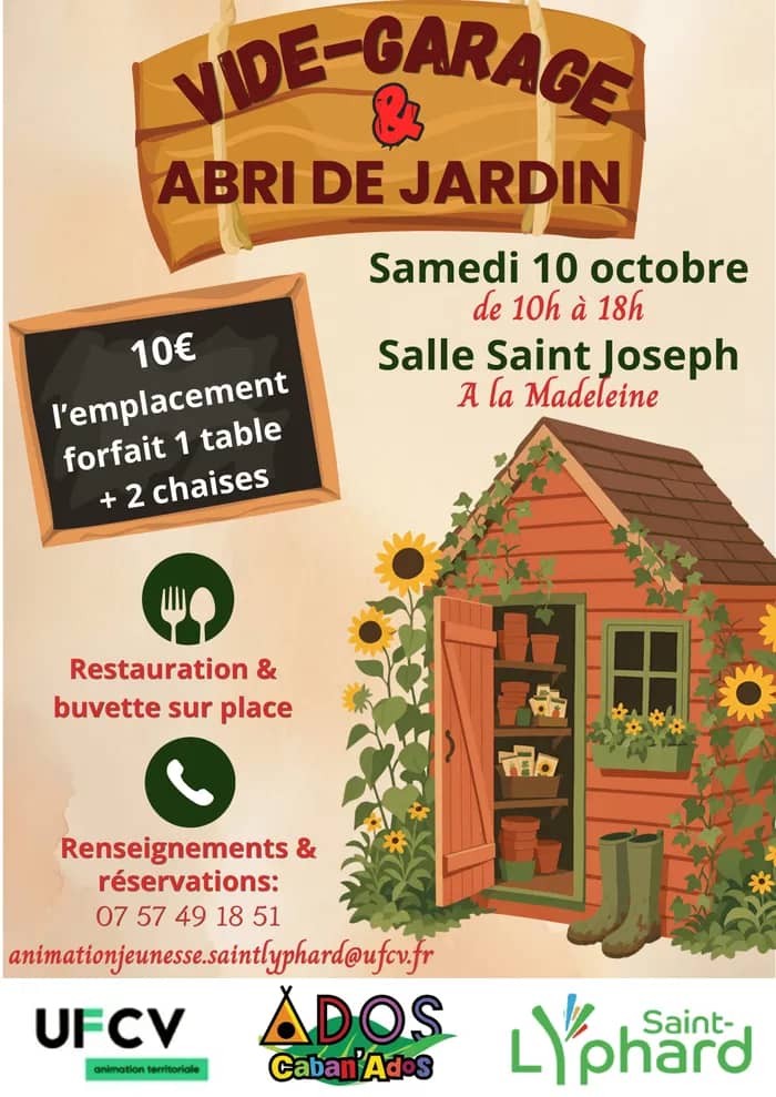 Illustration de l'événement : Vide-Garage & abri de jardin