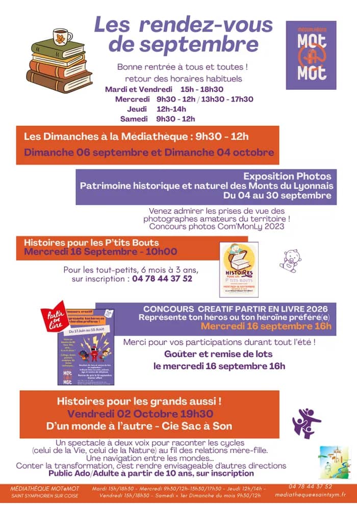 Illustration de l'événement : Les animations de la rentrée