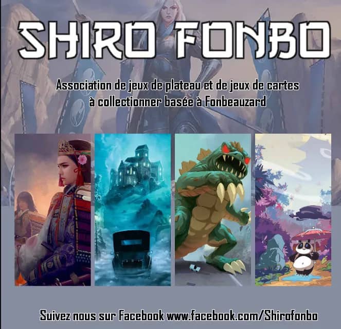 Illustration de l'événement : L'association Shiro Fonbo organise des soirées-jeux - Août/Septembre