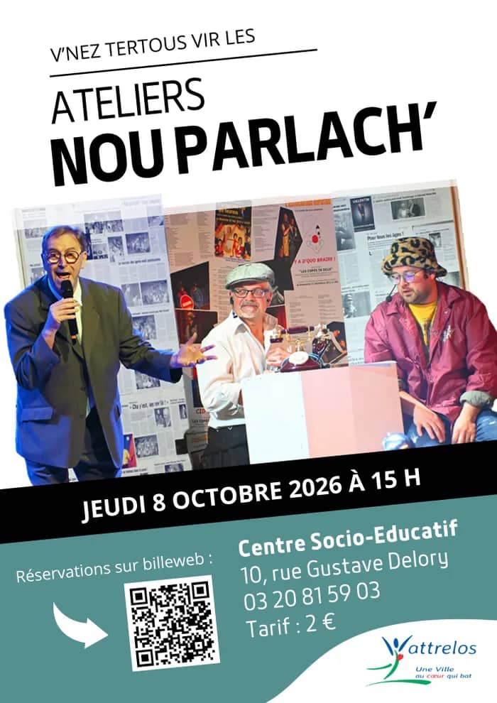 Illustration de l'événement : Atelier Nou Parlach'