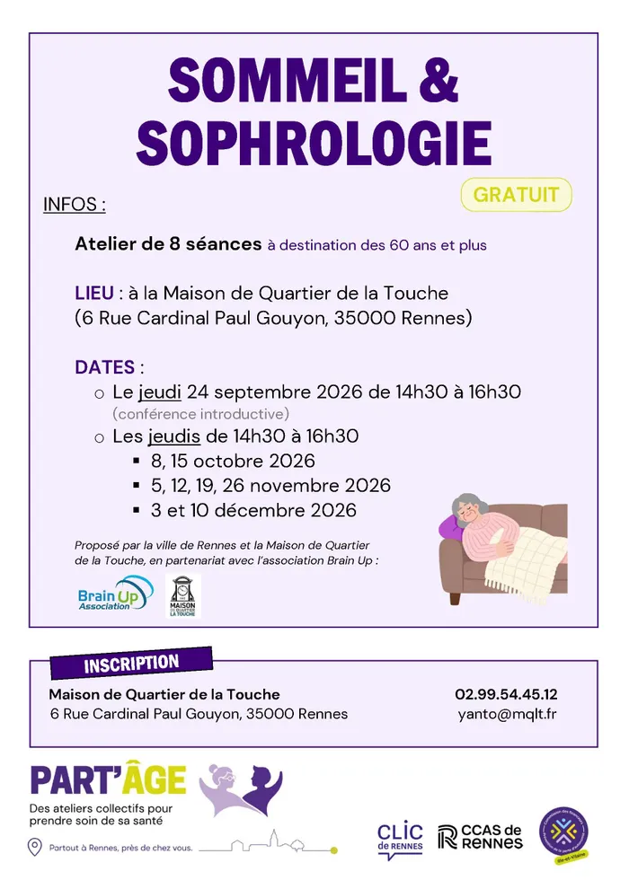 Illustration de l'événement : Sommeil & Sophrologie