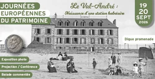 Illustration de l'événement : Exposition - Le Val-André, naissance d’une station balnéaire