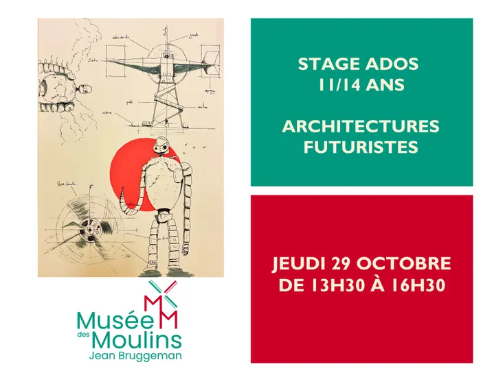 Illustration de l'événement : Stage Ados 11/14 ans : Architectures futuristes