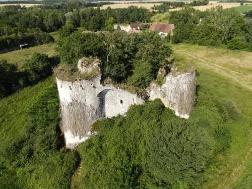 Illustration de l'événement : Visite des ruines du château-fort de Bommiers