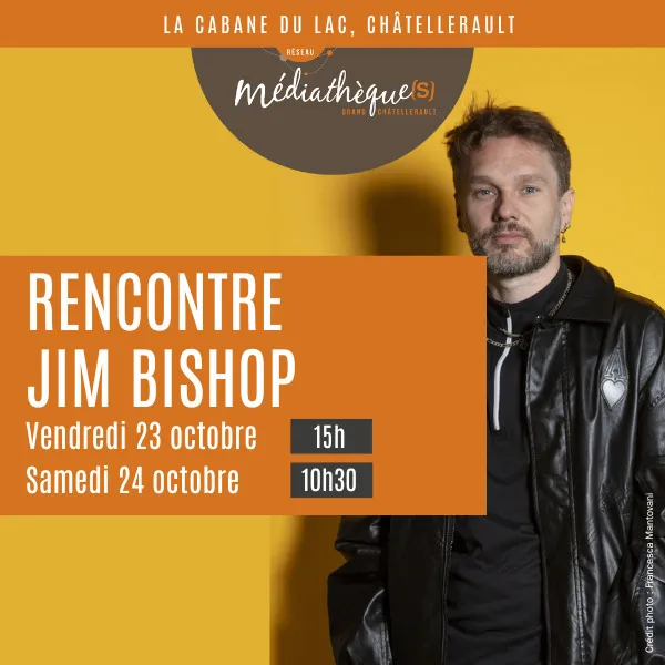 Illustration de l'événement : A la rencontre de Jim Bishop, spécial ados (15-20 ans)