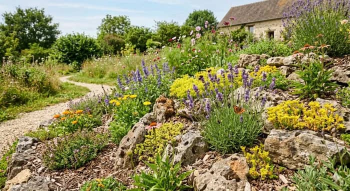Illustration de l'événement : [Atelier] créez une rocaille pour pollinisateurs