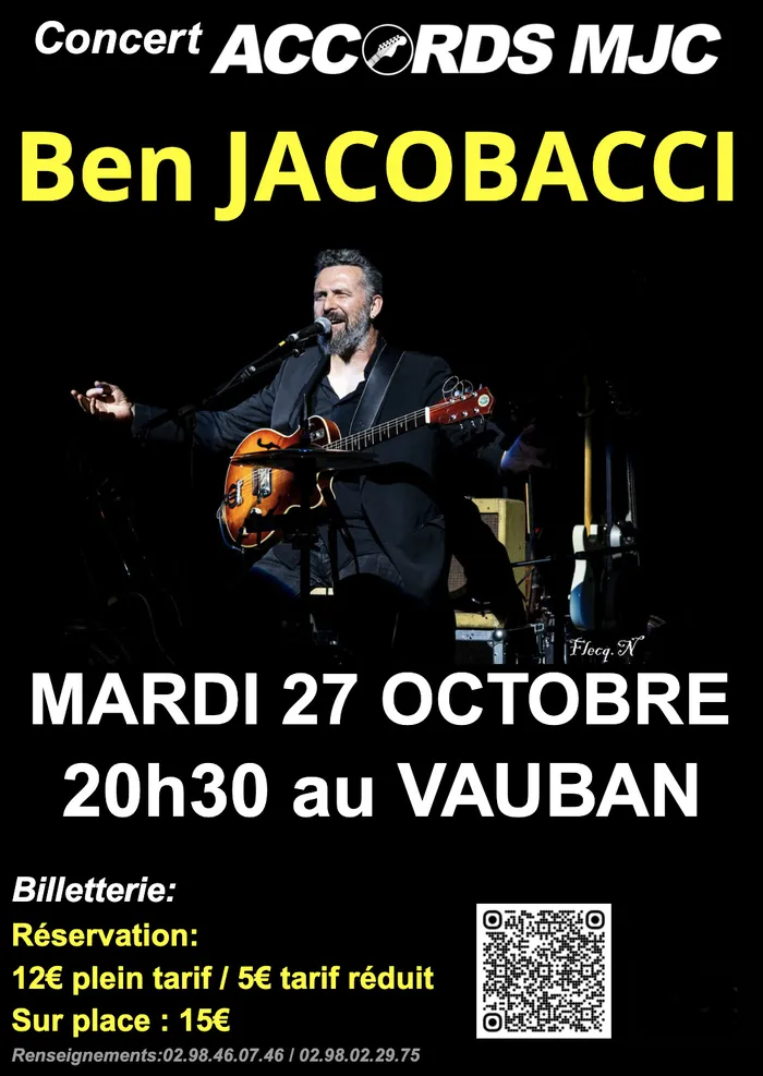 Illustration de l'événement : Ben JACOBACCI en concert