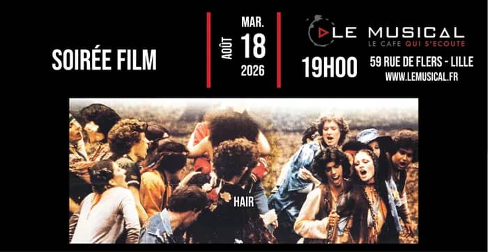 Illustration de l'événement : Soirée film: Hair