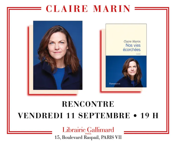 Illustration de l'événement : Claire Marin présente « Nos vies écorchées »